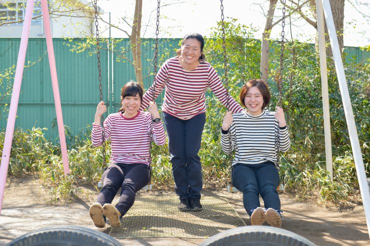 年中クラス担任写真